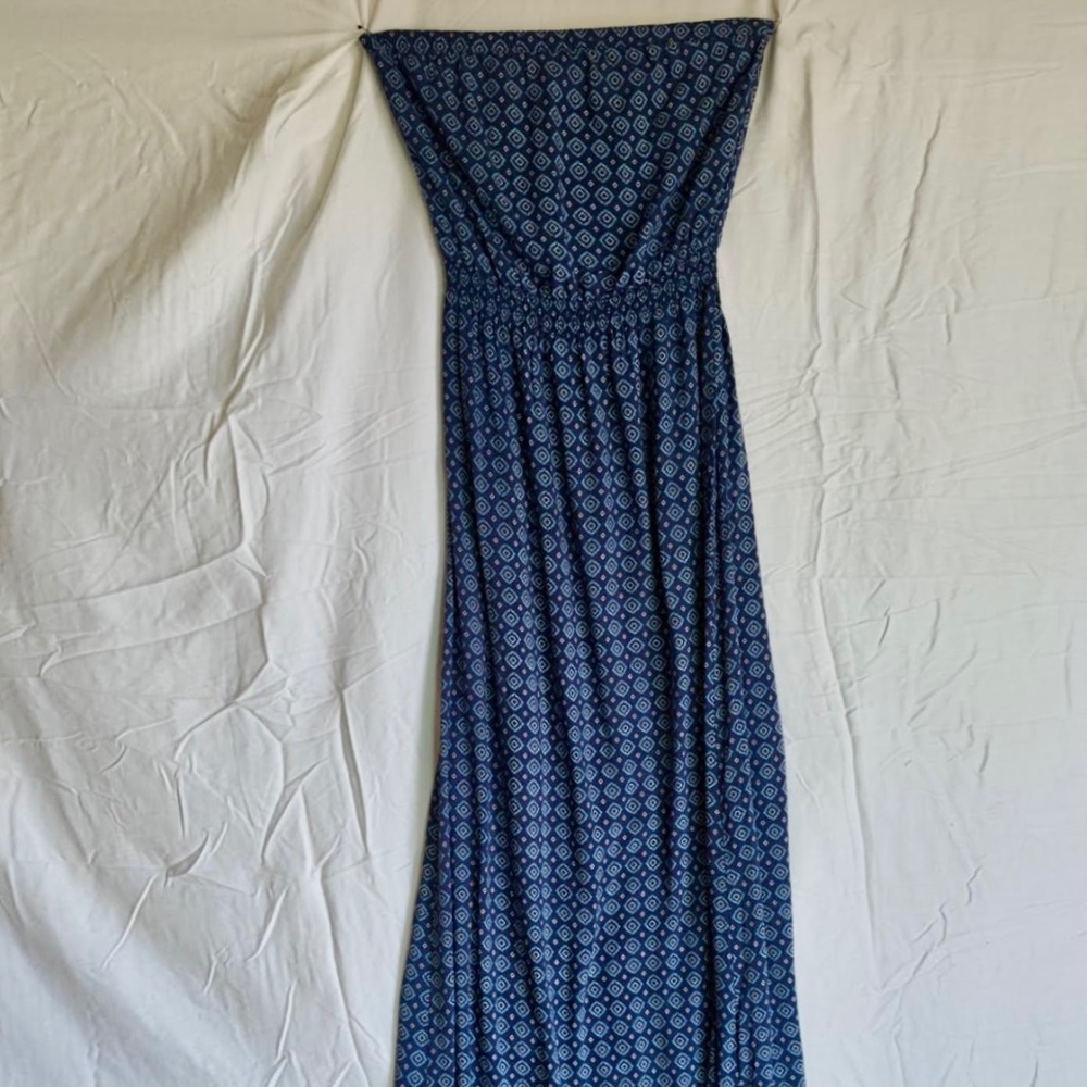 🍓Abercrombie & Fitch maxi viscose strapless dress NWOT - Picture 7 of 8
